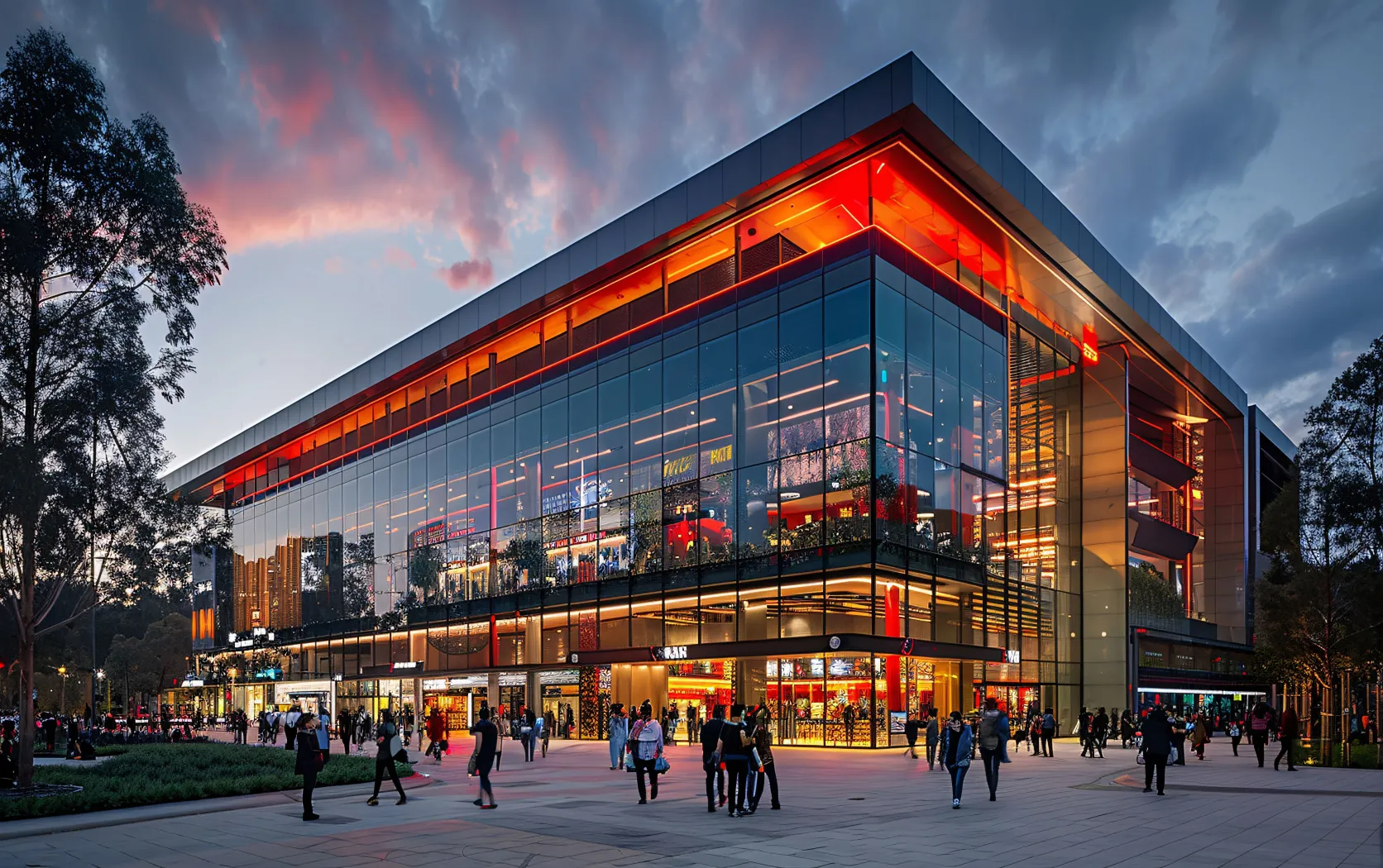 مبانٍ تجارية